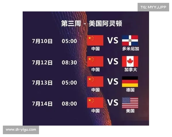 世界女排赛事安排